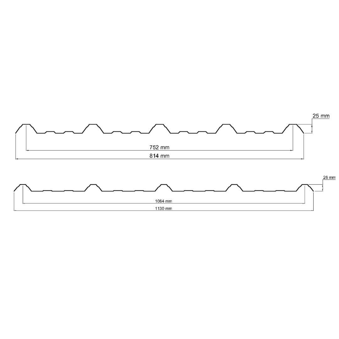 Technical Drawing - GT CLEAR GREYISH (ECPC)